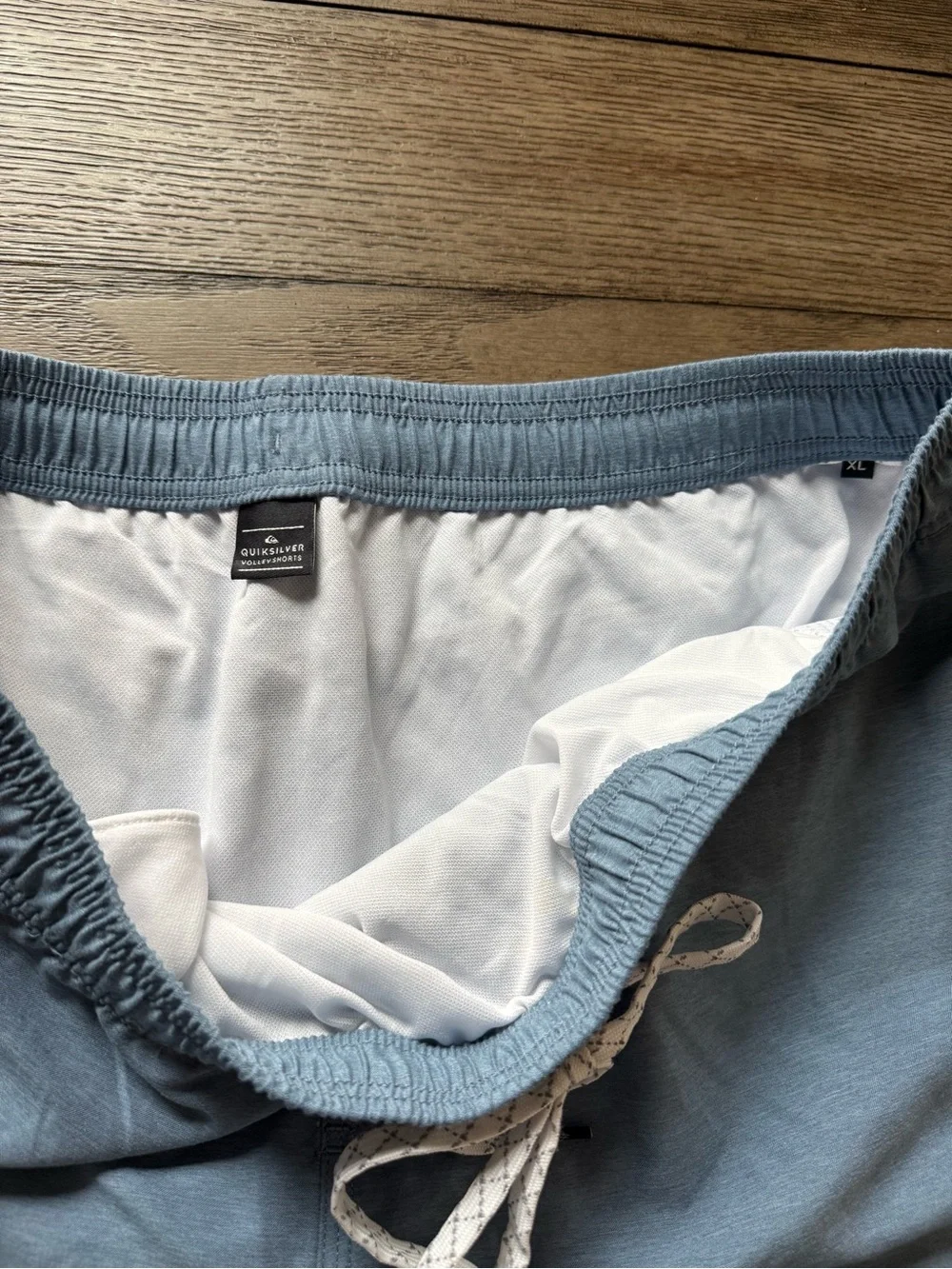 Quiksilver - Men's Light Blue Hybrid Swim Shorts